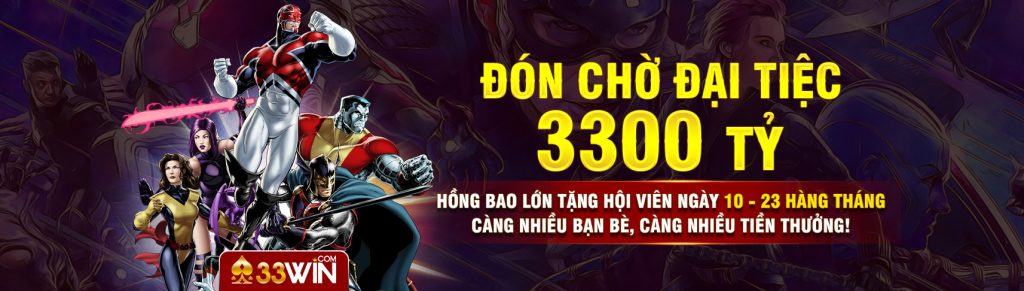 Cơ hội rinh về hàng tỷ đồng mỗi tháng cùng 33win